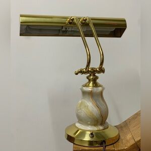 Mid Century Vtg House of Troy Solid Articulating Banker’s Piano Desk Lamp